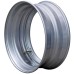 Steel Rim, Demountable, Silver - 22.5” x 8.25”